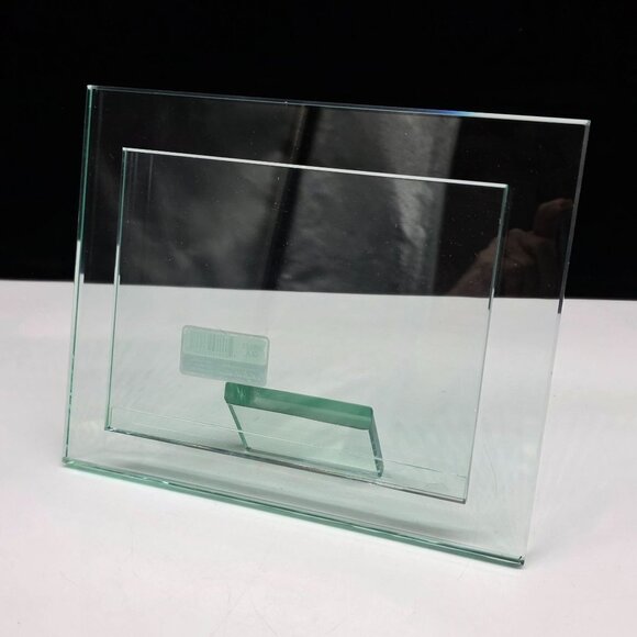 All Glass Picture Photo Frame Easel Back 7x5" - Picture 6 of 10